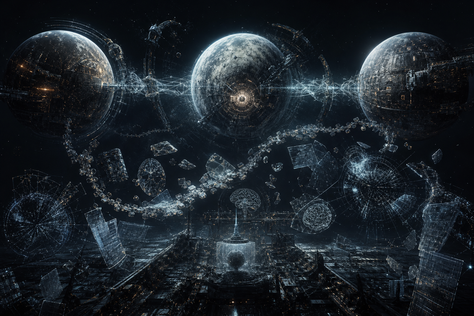 Brains' Cage, Triad (planets), And Pre-Triad History