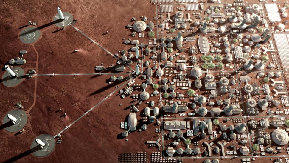 Space Colonization In The Book