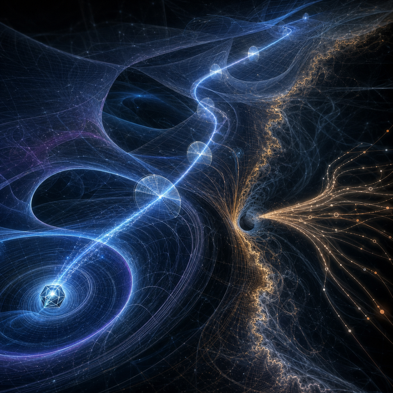 Chaos Theory, Kolmogorov Complexity, And Omniship Route Stability